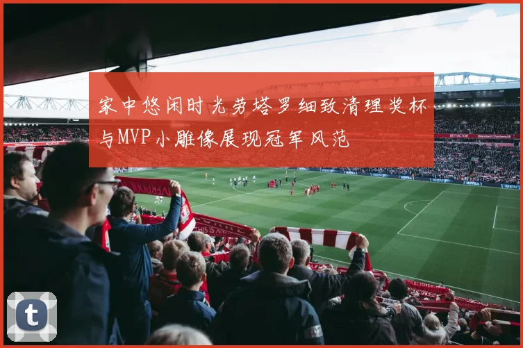 家中悠闲时光劳塔罗细致清理奖杯与MVP小雕像展现冠军风范